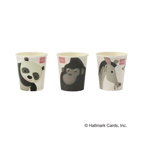 ＨＭどうぶつ柄カップ　７オンス　１００個入画像