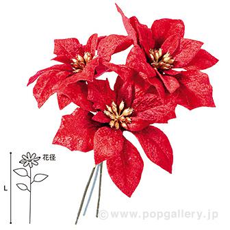 ベルベットポインセチアバンドル画像