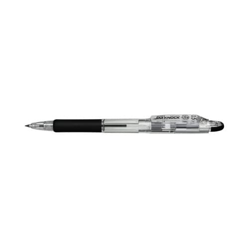 ノック式ボールペン　ジムノック０．５ｍｍ　黒