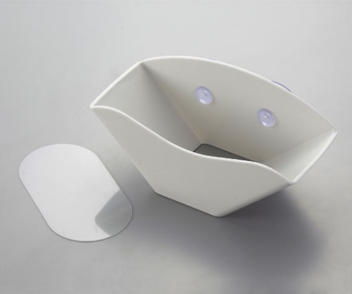 お風呂用スポンジラック ホワイト画像