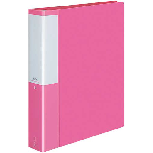 クリヤーＢポジティ替紙式桃Ａ４縦背幅５３ｍｍ画像