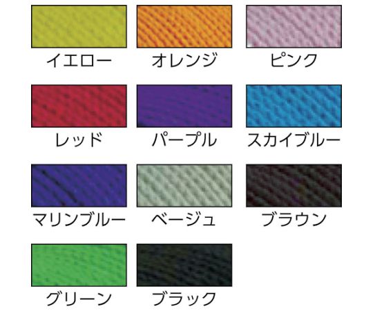 アクリルカラーボビン巻　3mm×150m　ブラウン 濃いブラウンの巻き状態が見える、平置きされたボビンの一部分