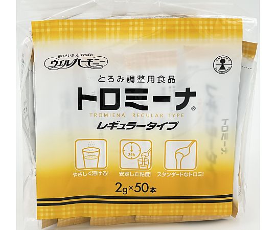 嚥下補助食品トロミーナ (粘度調整食品) レギュラータイプ (2g×50本入)×10袋入画像