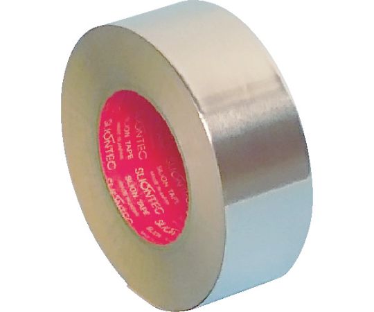アルミテープ（ツヤあり） NO.8167 シルバー 50mm×50m 厚さ0.13mm画像