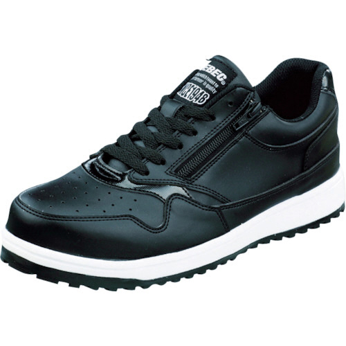 ZIPｱｯﾌﾟ耐滑ｾﾌﾃｨｼｭｰｽﾞ 85118 ﾌﾞﾗｯｸ 26.5cm 1足画像