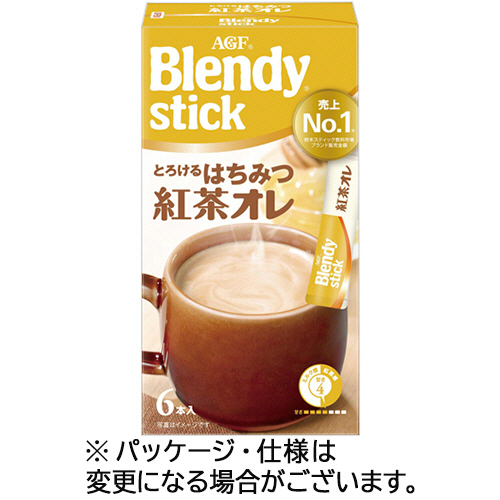 ﾌﾞﾚﾝﾃﾞｨ ｽﾃｨｯｸ とろけるはちみつ紅茶ｵﾚ 1箱(6本)画像