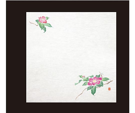 耐油しぼり懐敷 4寸(100枚入) 椿画像