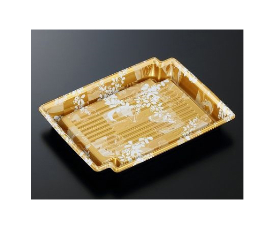 刺身・鮮魚容器 CFかく鉢 22-17 みずえ金-BK本体 800枚画像