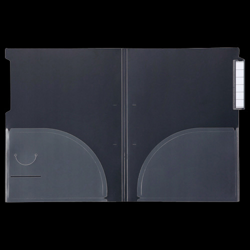 ｶﾙﾃﾎﾙﾀﾞｰ ﾀﾞﾌﾞﾙﾎﾟｹｯﾄ A4(見開きA3) 二つ折ｻｲﾄﾞｲﾝﾃﾞｯｸｽ 1ﾊﾟｯｸ(10枚)画像