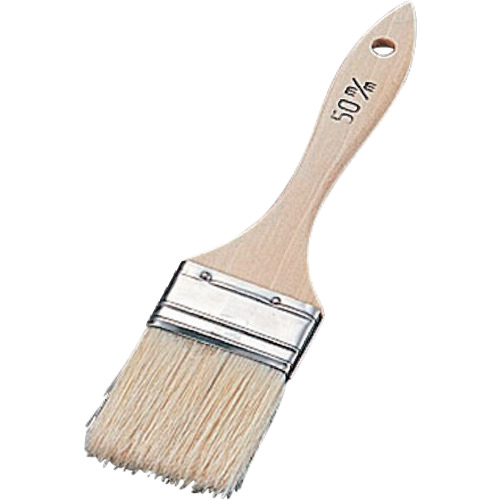 TKG 松田栄 木柄 厚口ｹｰｷ平ﾊｹ (豚毛) 50mm 1個画像