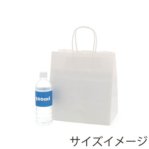 様々な用途に使える！汎用性が高い白色無地で小型の手提げ紙袋