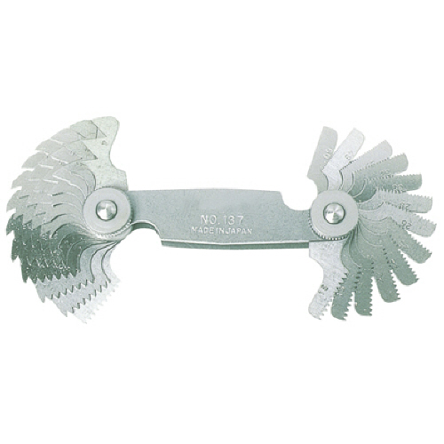 ﾋﾟｯﾁｹﾞｰｼﾞ 測定範囲0.25-6.0mm 21枚 1個画像