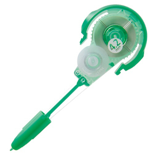 修正ﾃｰﾌﾟ ﾓﾉPXN/PX専用 詰替ｶｰﾄﾘｯｼﾞ 紙箱入 4.2mm幅×6m 緑 1ｾｯﾄ(10個)