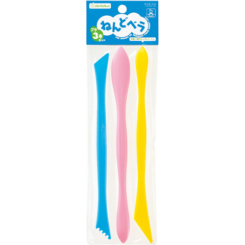 ﾌﾟﾗねんどﾍﾞﾗ(3本組) 1ｾｯﾄ(30ﾊﾟｯｸ)画像