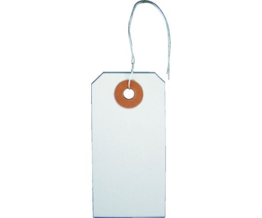 針金付き豆荷札　60×30MM　25枚画像