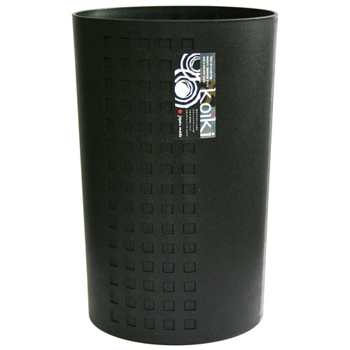 ｺｲｷ ﾓﾀﾞﾝ 丸型 大(9L) ﾌﾞﾗｯｸ 1個画像