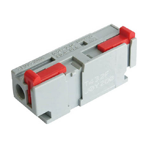 ｽｸﾘｭｰﾚｽ端子台 ﾚｯﾄﾞ 1個画像