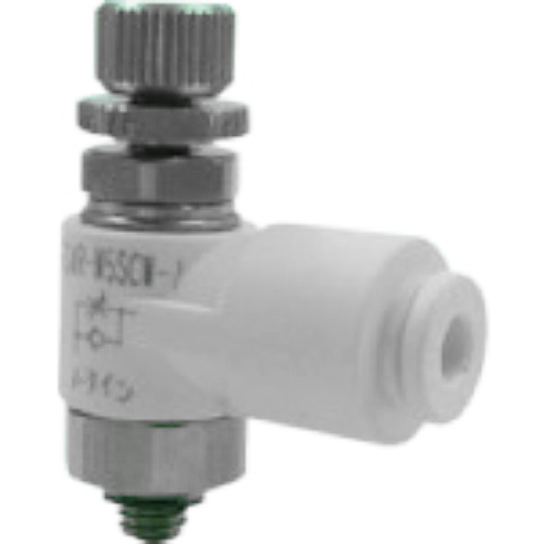 ﾌｧｲﾌﾞSUSｽﾋﾟｰﾄﾞｺﾝﾄﾛｰﾗα 白 ﾒｰﾀｰｲﾝ6mm M5×0.8mm 1個画像