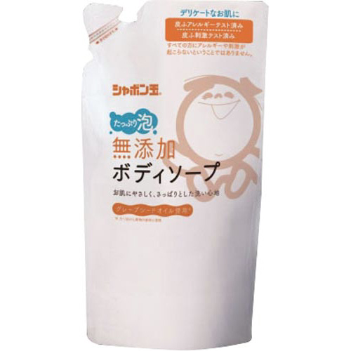 無添加ボディソープたっぷり泡詰替画像