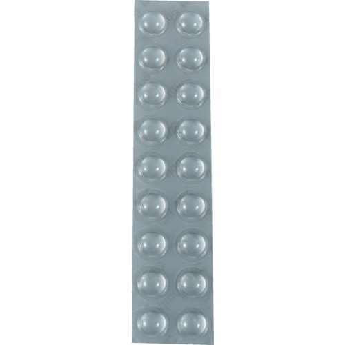 しっかりつくクッションゴム　丸形　9.5mm径×3.8mm厚　1パック(18個)画像