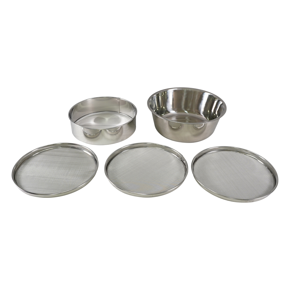 ステンレスふるいセット（枠・アミ・受け器セット）画像