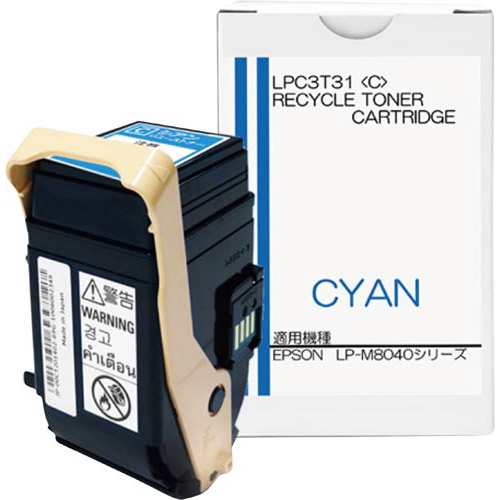 リサイクルトナー（プール）ＬＰＣ３Ｔ３１Ｃシアン画像
