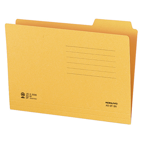 1/3ｶｯﾄﾌｫﾙﾀﾞｰ A5 第3見出し 1ｾｯﾄ(20冊)画像