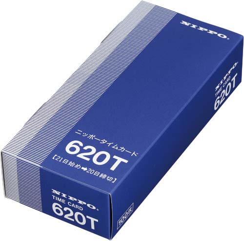 タイムカード　２０日締め用　１００枚入画像