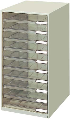 レターケース透明プラスチックカルテタイプＡ４縦画像