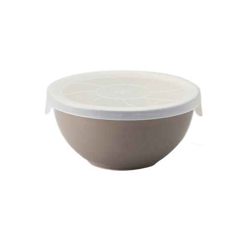 超軽量ボウル BOWL WITH LID S T-942468 ブラウン画像