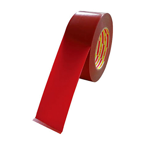 ﾊﾟｲｵﾗﾝ ﾗｲﾝﾃｰﾌﾟ 50mm幅 赤 1巻画像