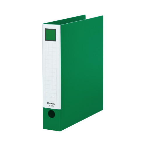 レバーリングファイル背幅５５ｍｍ　Ａ４縦　緑画像