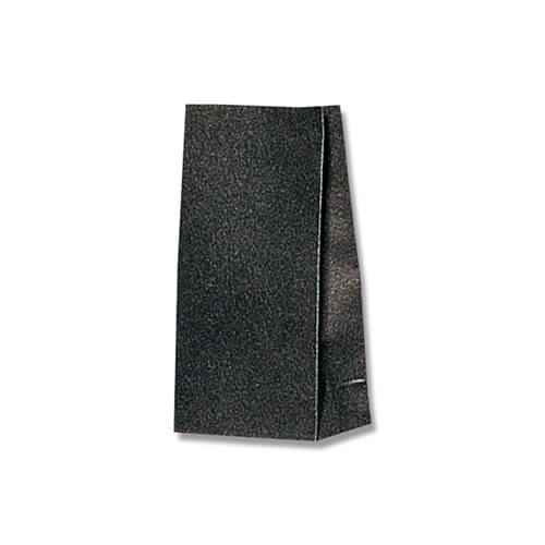 角底袋（黒・幅120×マチ65×高220mm)画像