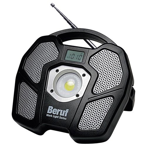【防災】懐中電灯 ラジオ付ポータブルワークライト BTK-1301RRD BERUF