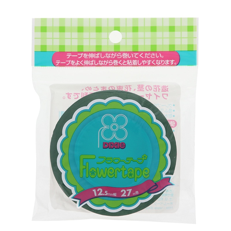 フラワーテープ　１２．５×２７　グリーン画像