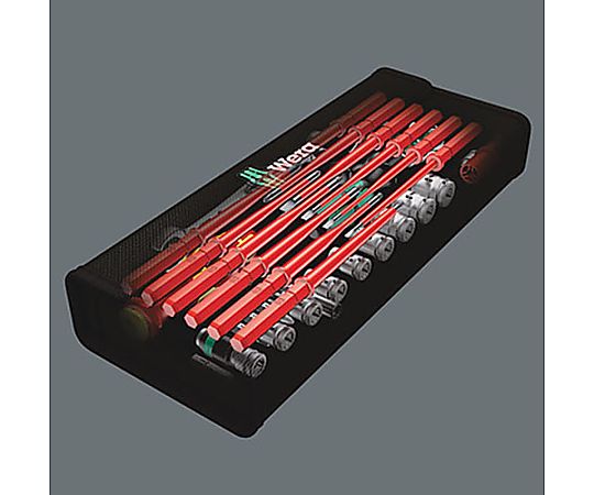 35本組 ツールセット(機械メンテナンス用) 工具が整然と配置されたケースの内部の様子
