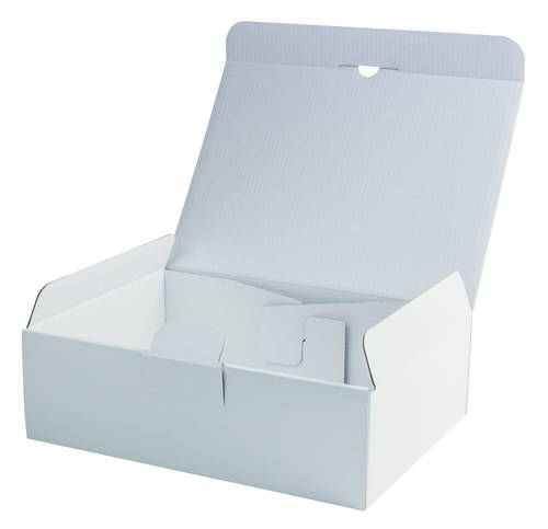 はっ水宅配箱（白・300×210×高90mm）画像