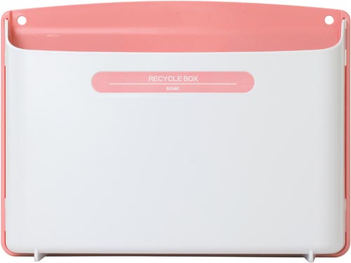 リサイクルボックス　Ａ４ヨコ型　桃画像
