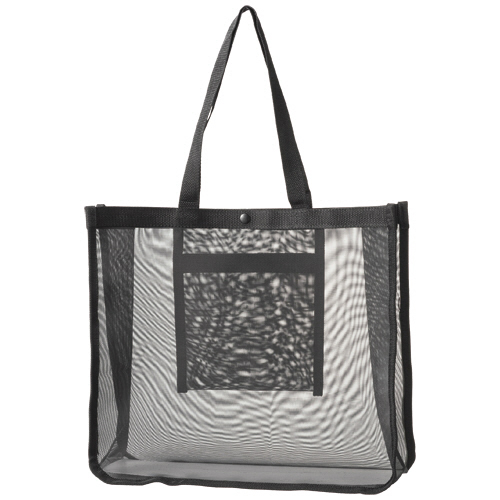 ﾒｯｼｭﾊﾞｯｸﾞ B4ﾜｲﾄﾞ 黒 1ﾊﾟｯｸ(10枚)画像