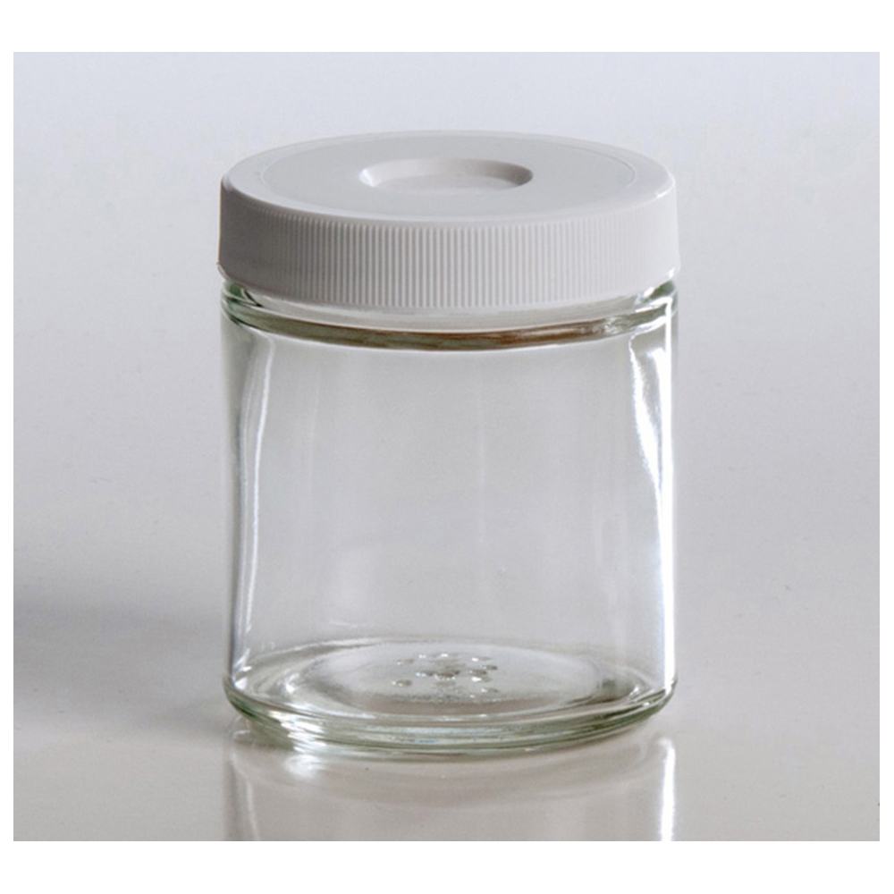 セプタム付きボトル・広口 110mL レベル2 透明 24本入画像