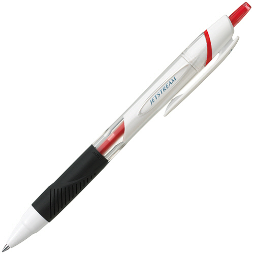 油性ﾎﾞｰﾙﾍﾟﾝ ｼﾞｪｯﾄｽﾄﾘｰﾑ 0.5mm 赤 1本