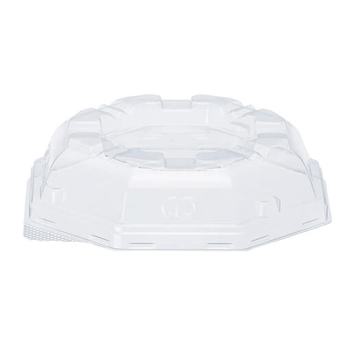 シーピー化成 製菓資材 フルーツ・スイーツ容器 COPNアクア八角 9(130ml) 嵌合蓋 50枚画像