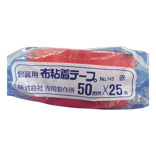 色分けによる識別や重量物の梱包に！カラータイプの布テープ