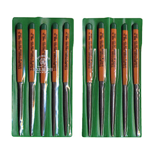 組ﾔｽﾘ 10本組(185mm) 半丸 中目 1ﾊﾟｯｸ(10本)画像