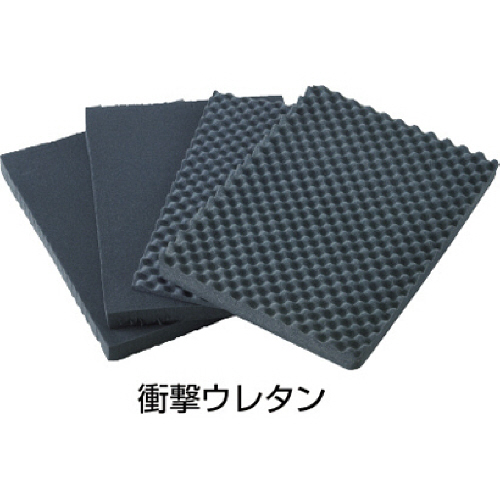 ﾌﾟﾛﾃｸﾀｰﾂｰﾙｹｰｽｷｬｽﾀｰ付(横ﾀｲﾌﾟ)用緩衝ｳﾚﾀﾝ 1ｾｯﾄ画像