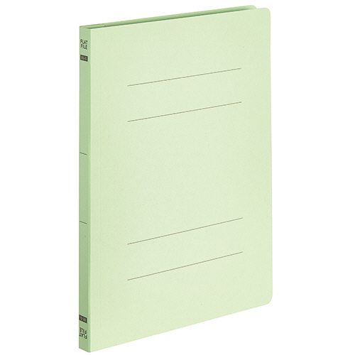 ﾌﾗｯﾄﾌｧｲﾙE B5ﾀﾃ 150枚収容 背幅18mm ｸﾞﾘｰﾝ 1ﾊﾟｯｸ(10冊)画像