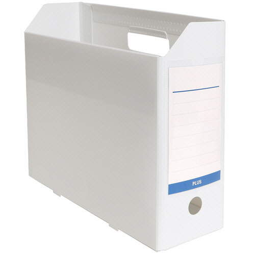 抗菌PPﾎﾞｯｸｽﾌｧｲﾙ A4ﾖｺ 背幅100mm ﾎﾜｲﾄ 1個画像