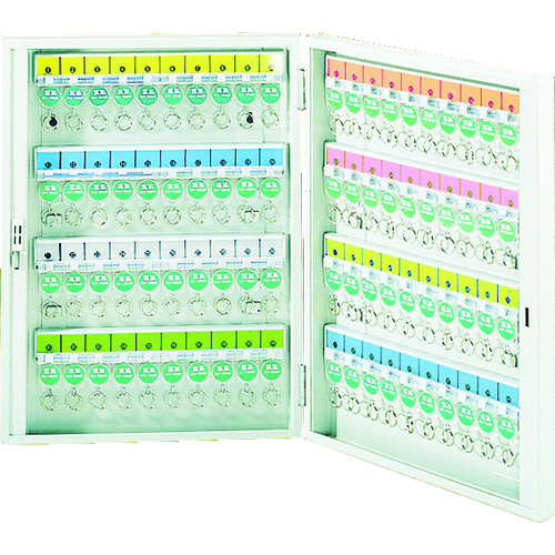 ＴＲＵＳＣＯ　キーボックス　鍵付タイプ　ホルダ数８０個画像