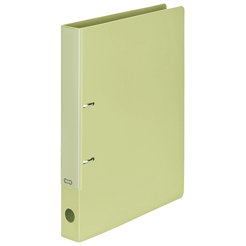 ﾂｲｽﾄDﾘﾝｸﾞﾌｧｲﾙ(OBP配合)A4 2穴 230枚収容 背幅36mm Lｸﾞﾘｰﾝ 1冊画像