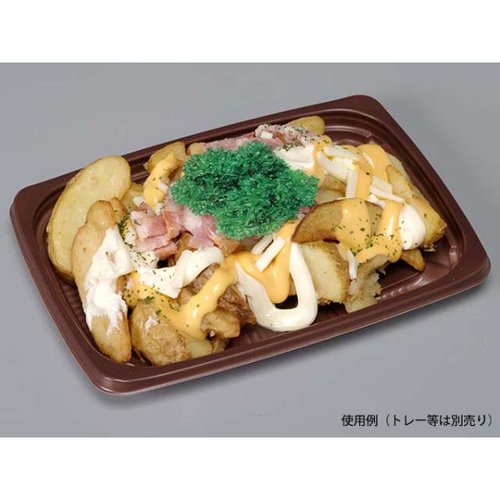 フィルムシート グルメシート パセリ 丸 ユニバース 鮮やかな緑色の葉がデザインされたシート。